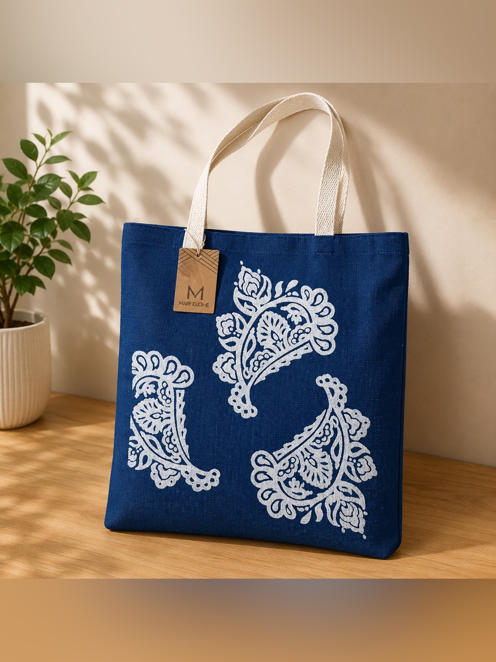 NWT Fair Trade Canvas Tote